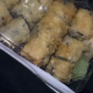 2 orders of golden California rolls