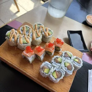 food, sushi and sashimi, sushi, sashimi
