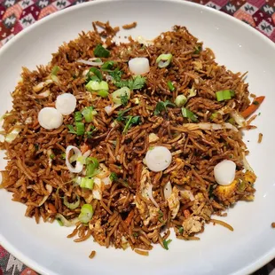 Nepalese Fried Rice with Chicken