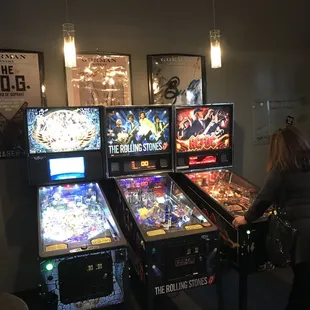 Pinball machines