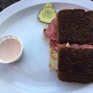 Rueben sandwich