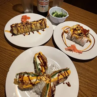 food, sushi and sashimi