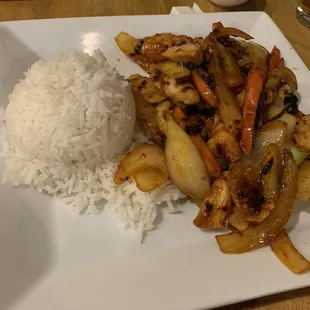 Spicy Stir Fry with Chicken