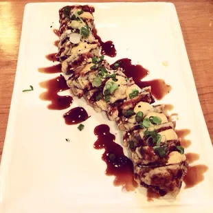 Tempura Japanese Bagel Roll.