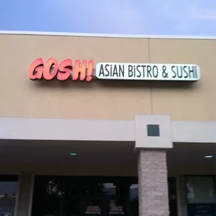 outside