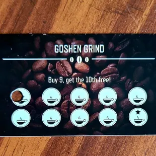 Punch card!