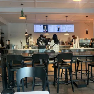a view of the bar
