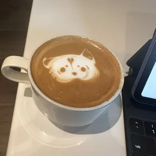 That&apos;s a teddy bear in my cappuchino!!!