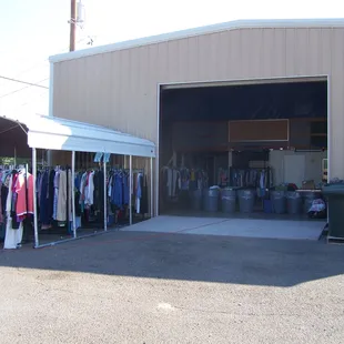 Gospel Rescue Mission Donation and Distribution Center at 338 W. 28th Street, Tucson, AZ 85713