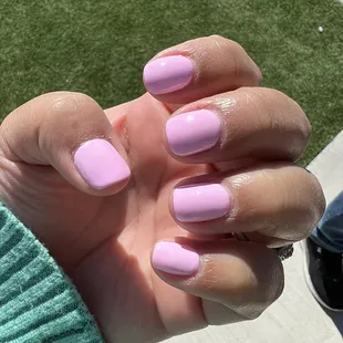 My cuticles were so raw after the manicure