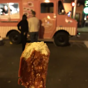 Cherry Cheesecake (on a stick)