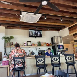 Bar area