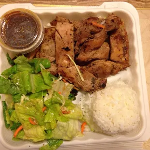 BBQ Chicken Plate