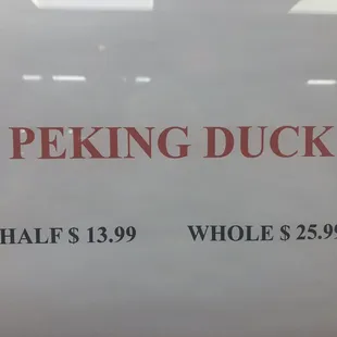 Peking Duck