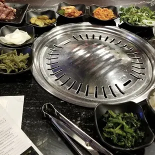 Korean BBQ. They no longer have them, but wanted to share for nostalgia.