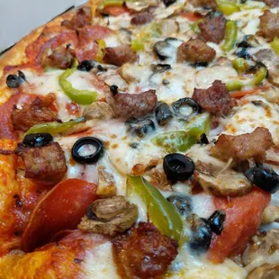 Nothing fancy but as far as local pizza shops go this was pretty great! Will order again.