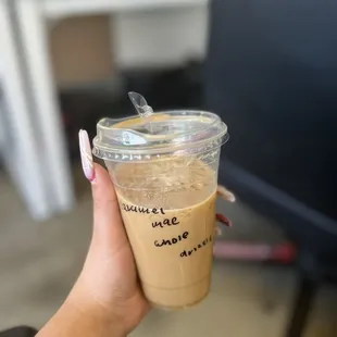 Iced White Mocha Light Ice