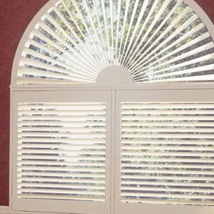 We do plantation shutters