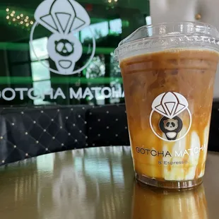 Pandan Caramel Macchiato
