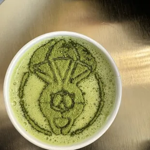 Gotcha Matcha Latte