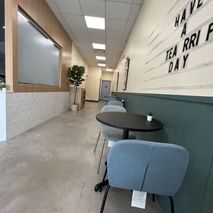 Seating Area / Hallway to Bathroom