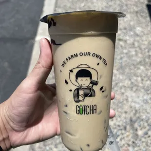 Vietnamese coffee with sea foam cream! Delicious !!!