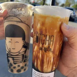 Black Sugar Boba Fresh Milk