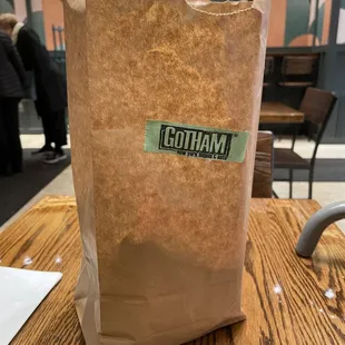 Gotham bagels just stop Michigan Avenue