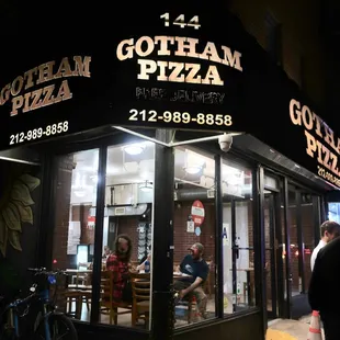 Corner storefront