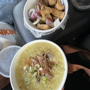 Arroz caldo with tokwa at baboy..