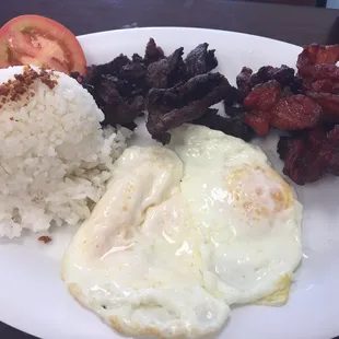 Tapa and Tocino Silog
