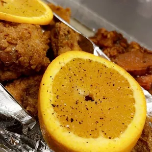 Orange Pepper Wings