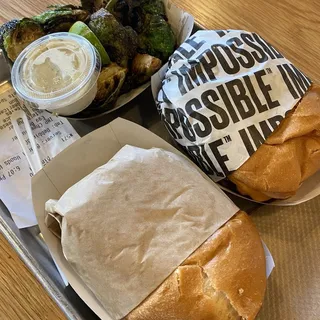 Impossble Double Cheeseburger