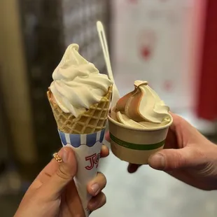 oatly vanilla + chocolate vanilla swirl