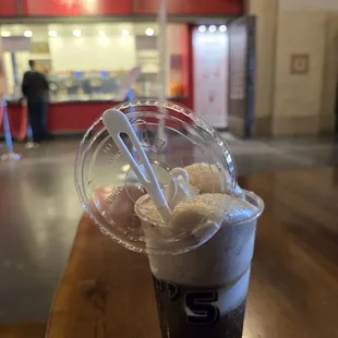 Coke Float with Organic Vanilla Ice Cream