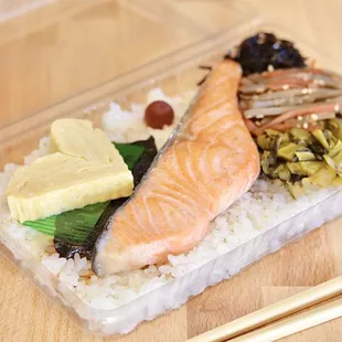Salmon Bento