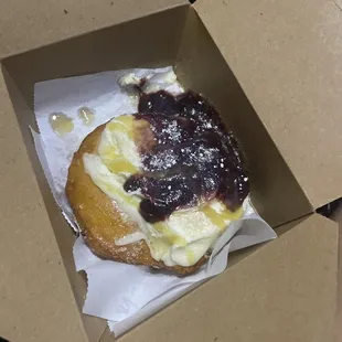 Blackberry cheesecake (Black Betty)