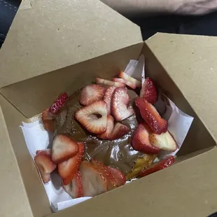 Nutella strawberry (Nutty Valentine)