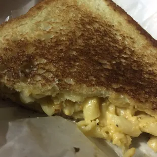 The best Grilled Mac and cheese sandwich I have ever had.
