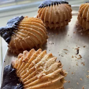 a variety of pastries