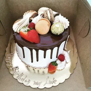 a birthday cake