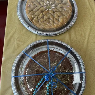 Kunafa and Baklava
