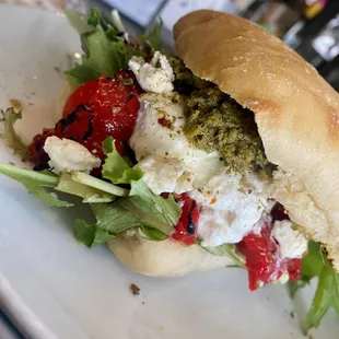 Roasted Red Peppers Sandwich