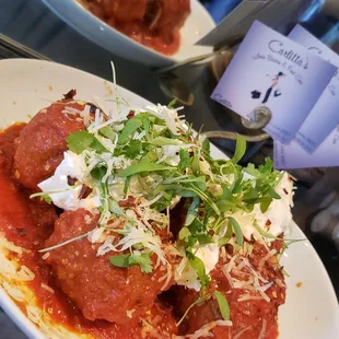 Meatball entree or Meatball Sub