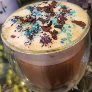 Cacao with Blue Spirulina