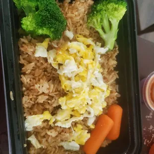 Jasmine Rice and eggs