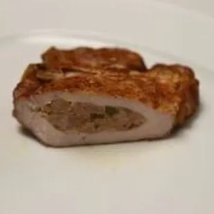 Stuffed pork chop!