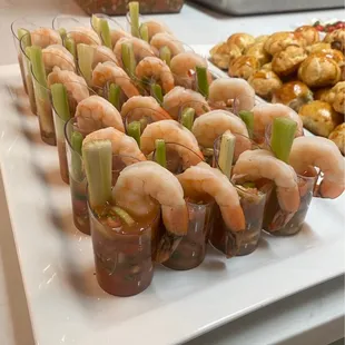 Ceviche Shrimp Shooters