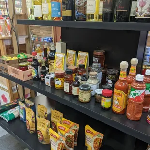 a wide variety of gourmet