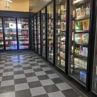 a view of a grocery store